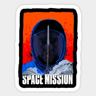 Space Mission Sticker